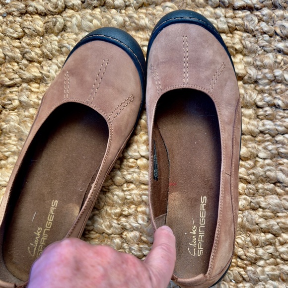 Clark’s Suede Springers, flats, size 8.5 M - Picture 4 of 5